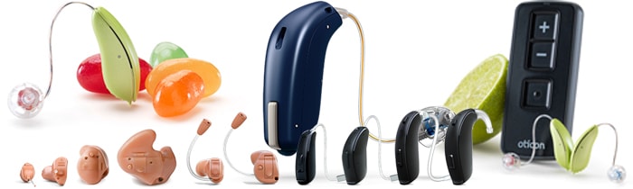 シンコムの取り扱い補聴器