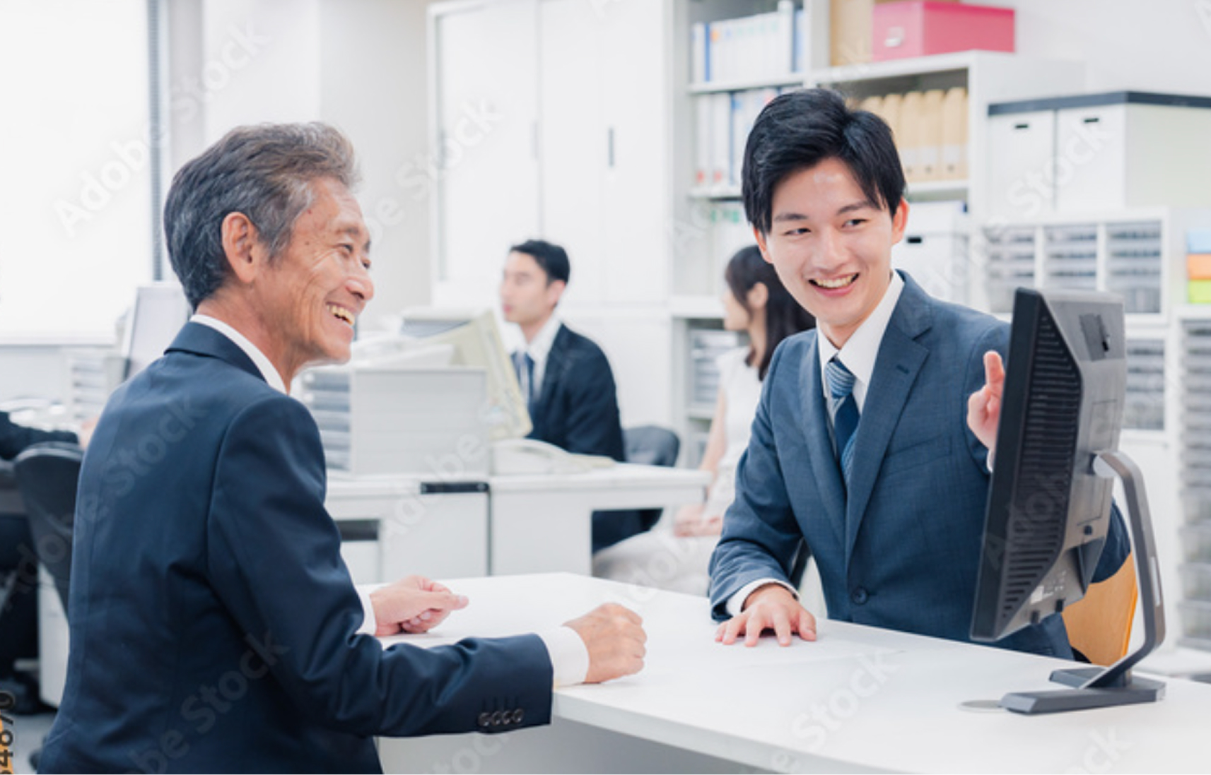 店舗での販売及びアフターサービス業務